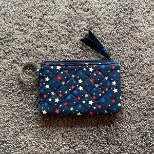 Vera Bradley ZIP Id Stars and Stripes